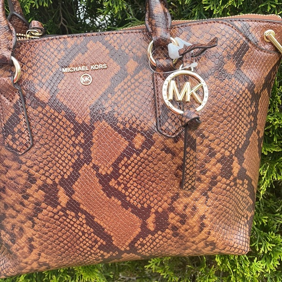 MK Elson large satchel vegan faux leather - Picture 3 of 10